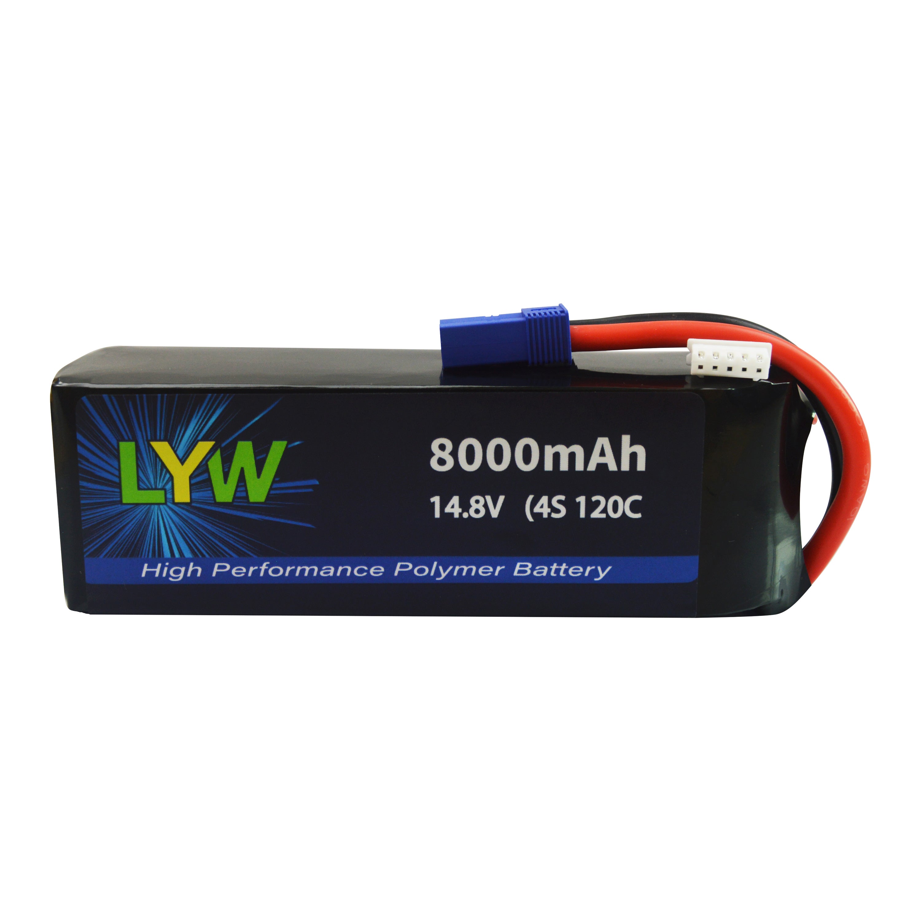 lc120 lipo c LYW 8000mAh 14.8V 4S 120C Lipo Battery with EC5 Plug(1/2/3/4PCS) lc120 lipo c LYW 8000mAh 14.8V 4S 120C Lipo Battery with EC5 Plug(1/2/3/4PCS)